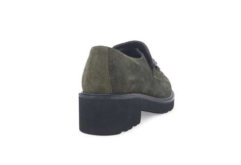 Melluso Donna Mocassini Camoscio 034321-227802 Verde